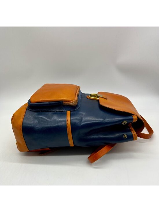 Old Trend Blue Genuine Leather Out West Backpack main image 7